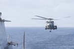 EE. UU. usa un dron mar&iacute;timo en rescate tras ca&iacute;da de helic&oacute;ptero por ataque iran&iacute;