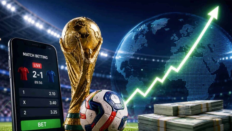 Apuestas en línea se dispararán un 50% por el Mundial 2026, según economista Apuestas en línea se dispararán un 50% por el Mundial 2026, según economista
