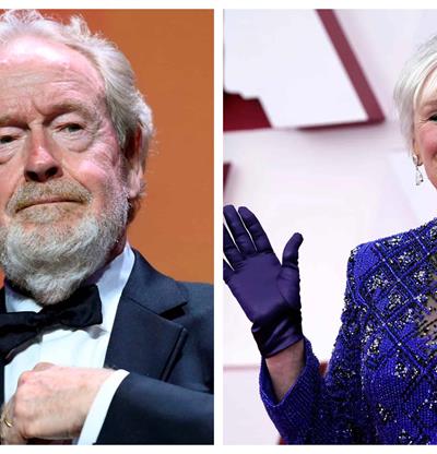 Glenn Close y Ridley Scott recibir&aacute;n un &Oacute;scar honor&iacute;fico en los pr&oacute;ximos Governors Awards