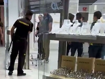 Ola de atracos a joyerías inquieta a Madrid
