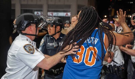 Una cincuentena de detenidos durante las finales de la NBA en Nueva York