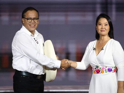 Elecciones Perú: Sánchez tiene leve ventaja sobre Fujimori