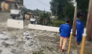 Granizada y fuertes vientos afectan comunidad de San José de las Matas