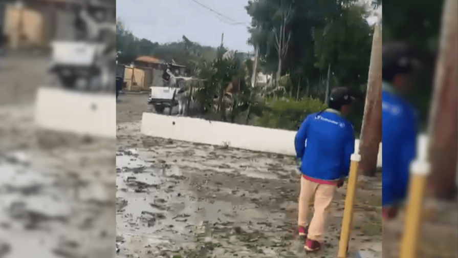 Granizada y fuertes vientos afectan comunidad de San José de las Matas Granizada y fuertes vientos afectan comunidad de San José de las Matas