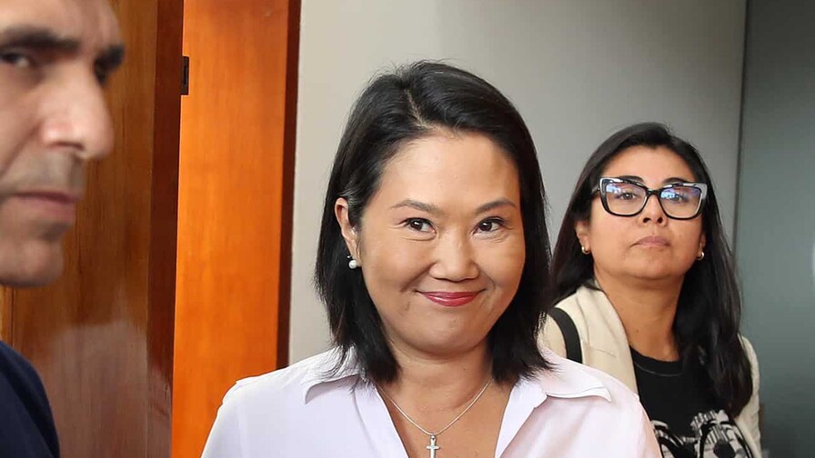 Keiko Fujimori expresa serenidad y mucha gratitud por liderar la segunda vuelta en Perú Keiko Fujimori expresa serenidad y mucha gratitud por liderar la segunda vuelta en Perú