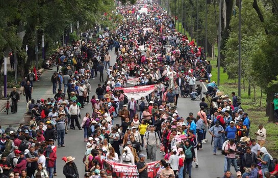 Sheinbaum dice que Fan Fest del Mundial en el Z&oacute;calo de M&eacute;xico estar&aacute; abierto pese a protestas