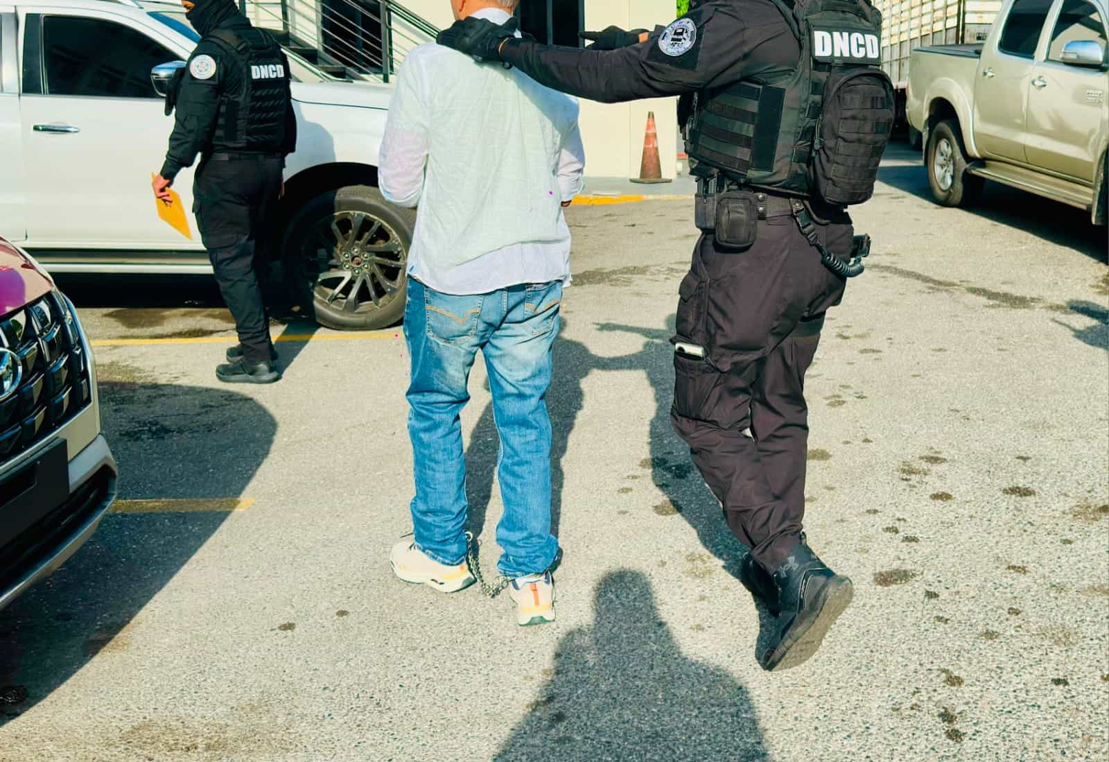 Missaelle Morales Silvestre, también conocido como Bori o El Viejo, quien fue extraditado a través del Aeropuerto Internacional de Las Américas (AILA).