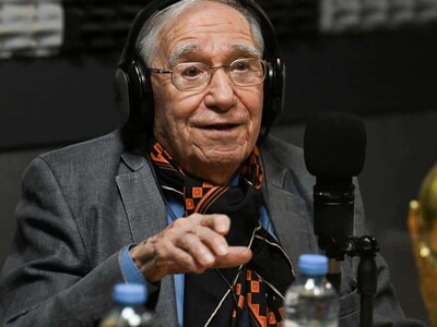 A los 91 años, periodista argentino va por su Mundial dieciocho