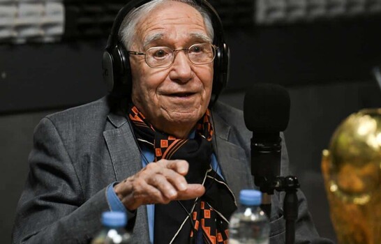 A los 91 a&ntilde;os, periodista argentino va por su Mundial n&uacute;mero 18