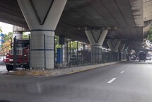 Alcald&iacute;a del Distrito Nacional recupera &aacute;rea debajo elevado de la 27 de Febrero