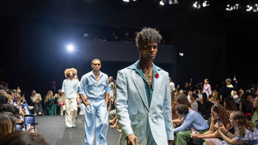 Natal de Jos&eacute; Cristian Lagares: moda dominicana con alma isle&ntilde;a en Casa de Campo Fashion Week