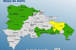 El COE coloca en alerta amarilla a Hato Mayor y el Seibo por la incidencia de una vaguada