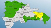 El COE coloca en alerta amarilla a Hato Mayor y el Seibo por la incidencia de una vaguada