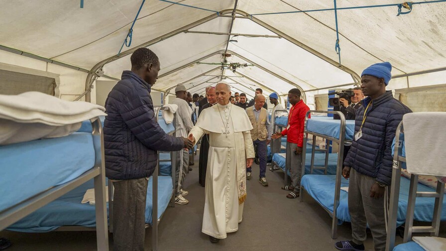 Los migrantes al papa: que no se nos mire sólo como números, sino como personas con sueños Los migrantes al papa: que no se nos mire sólo como números, sino como personas con sueños