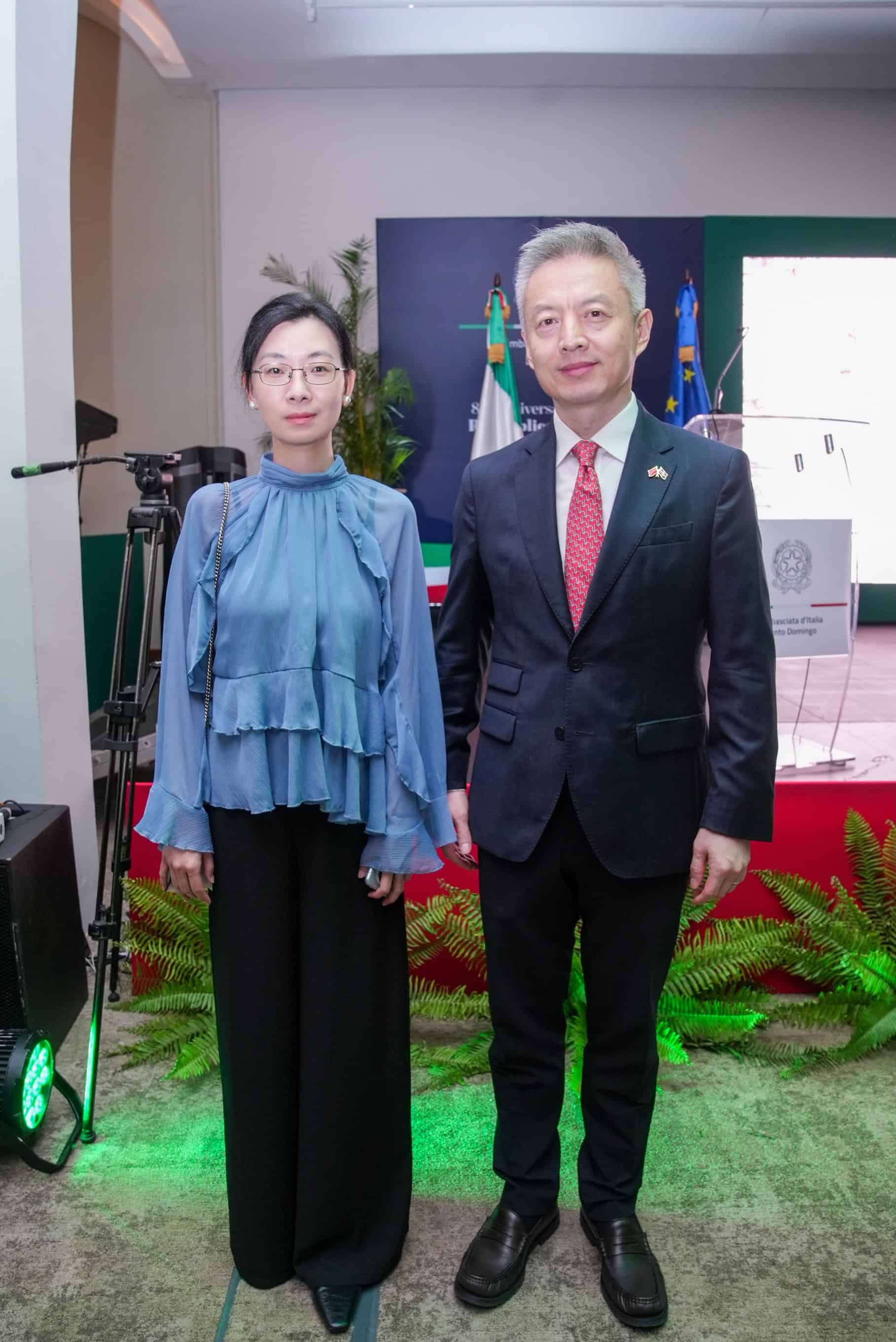 Chen Luning y Wang Heming.