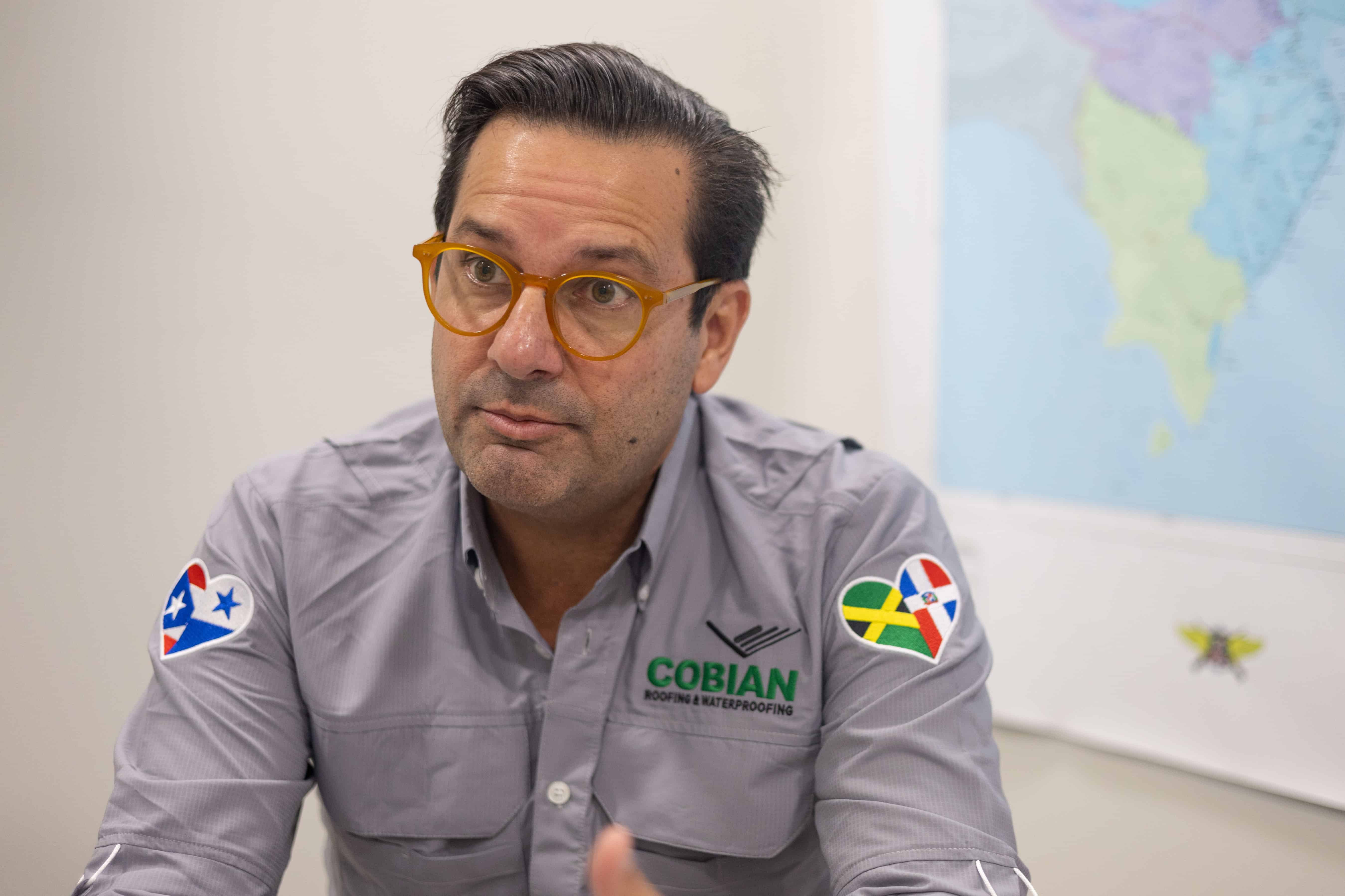 Manolo Martino, director de operaciones de Selladores Cobian.