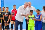 El Gobierno inaugura nuevo techado deportivo en Los Ciruelitos