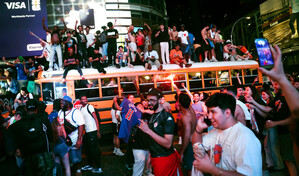 Un total de 63 personas detenidas en Nueva York tras la hist&oacute;rica victoria de los Knicks