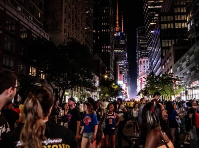 Fiesta de los Knicks se desborda: 63 detenidos en Nueva York