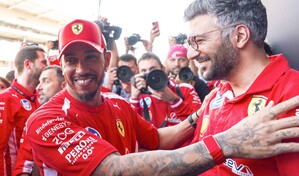 Lewis Hamilton gana en Catalu&ntilde;a y festeja por fin con Ferrari