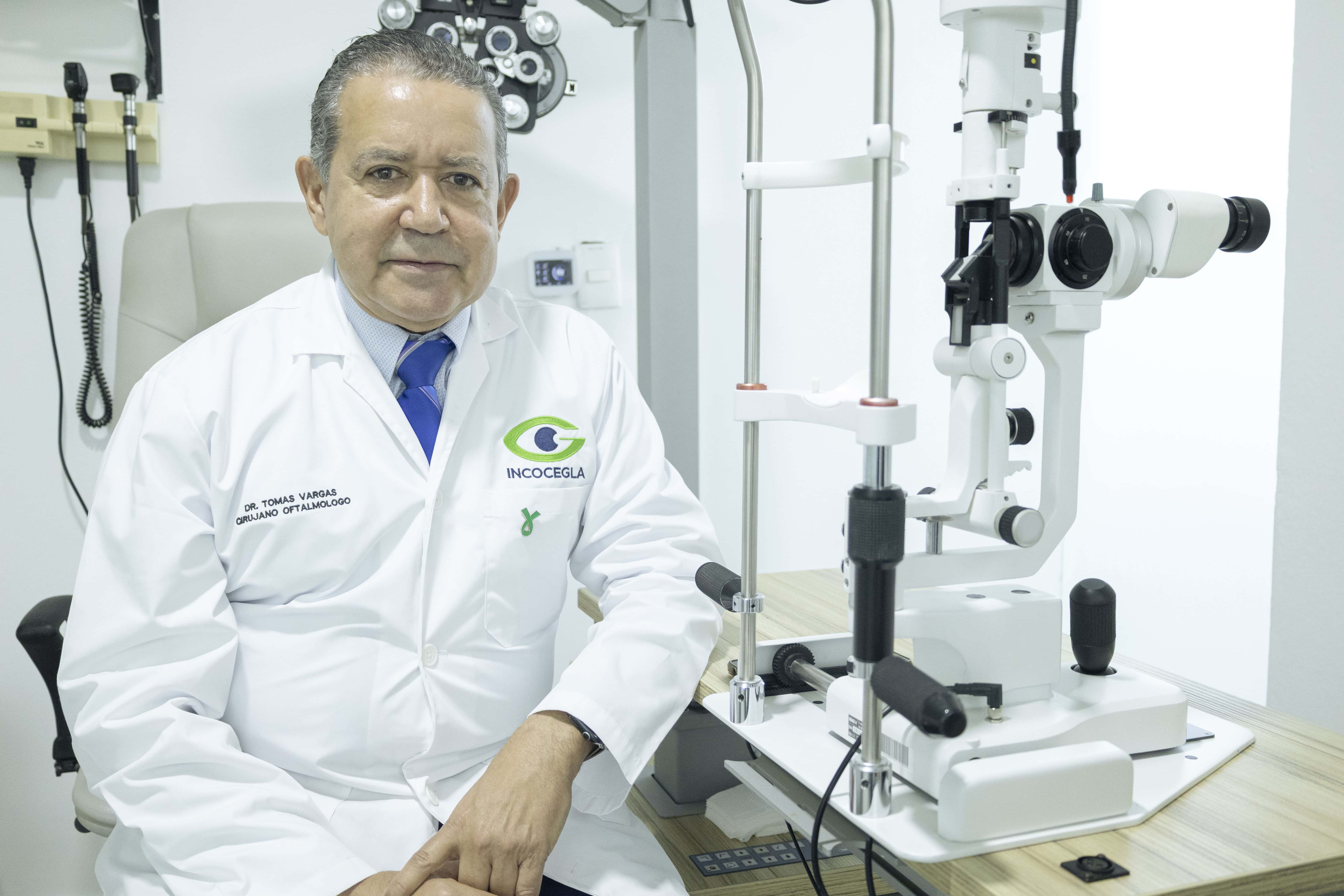 El doctor Tomás Vargas, presidente de Incocegla.