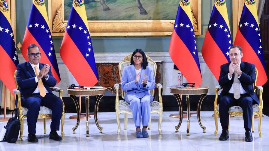 Venezuela y estadounidense GE Vernova firman memorando de entendimiento para red eléctrica Venezuela y estadounidense GE Vernova firman memorando de entendimiento para red eléctrica