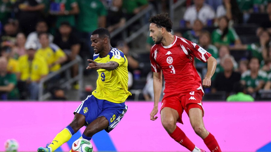 Suecia golea 5-1 a Túnez y toma el liderato del grupo F Suecia golea 5-1 a Túnez y toma el liderato del grupo F