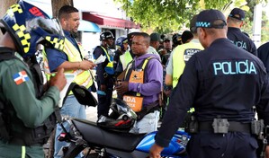 Operativos del Intrant dejan 64 motocicletas retenidas y tres paradas de motoconcho eliminadas