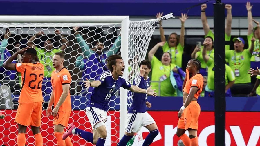 Japón frena a Países Bajos y rescata un agónico empate en Dallas Japón frena a Países Bajos y rescata un agónico empate en Dallas