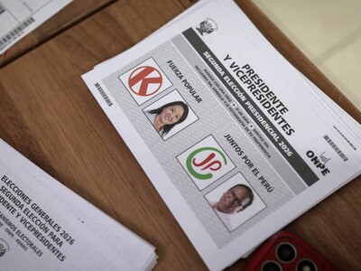 Keiko Fujimori lidera elecciones peruanas con leve ventaja