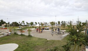 Abinader inaugura Bulevar de la Salud en Haina y anuncia nuevas obras en el municipio