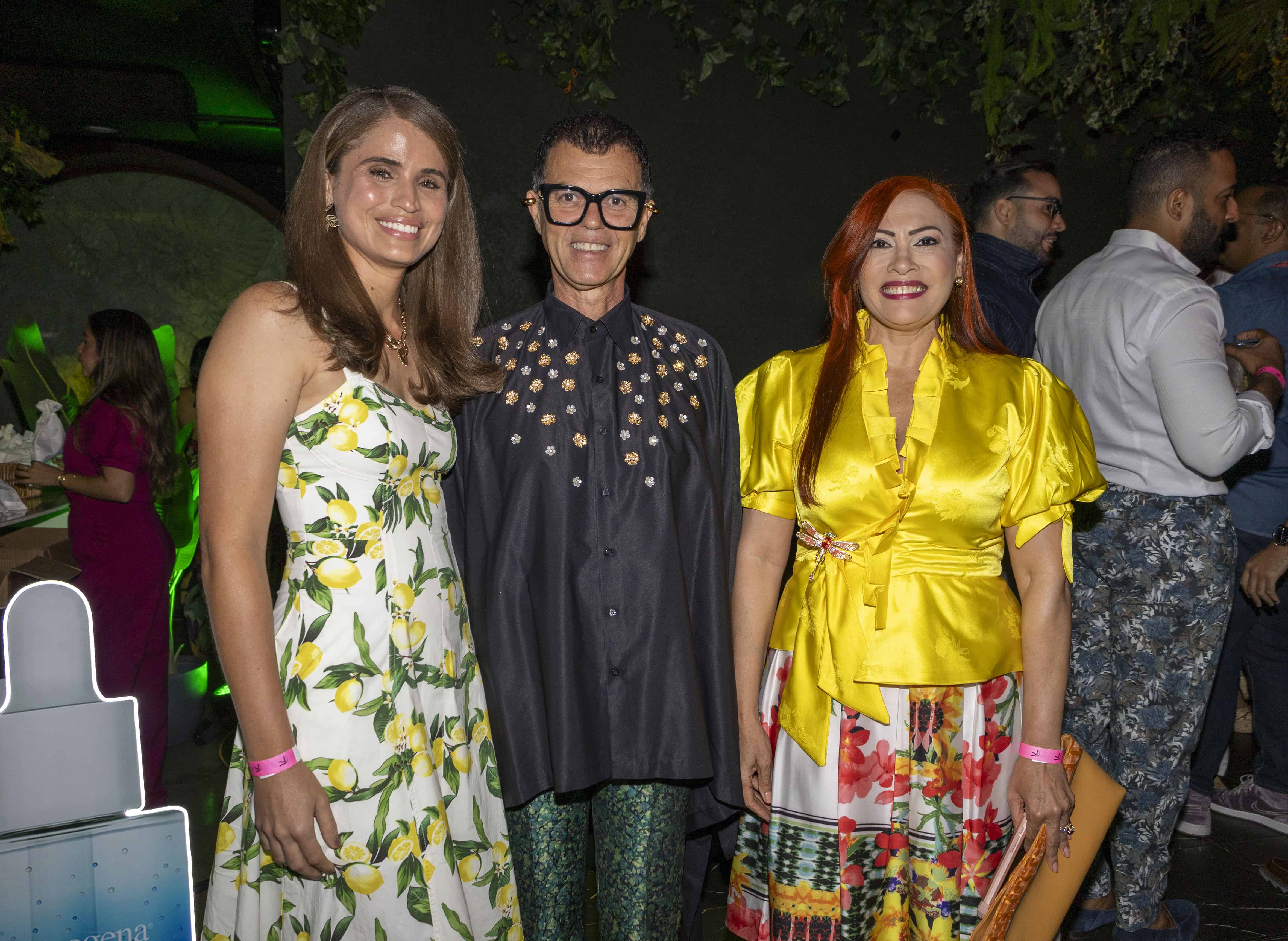 Temis Ureña, Sócrates McKinney y Marisol Henríquez.