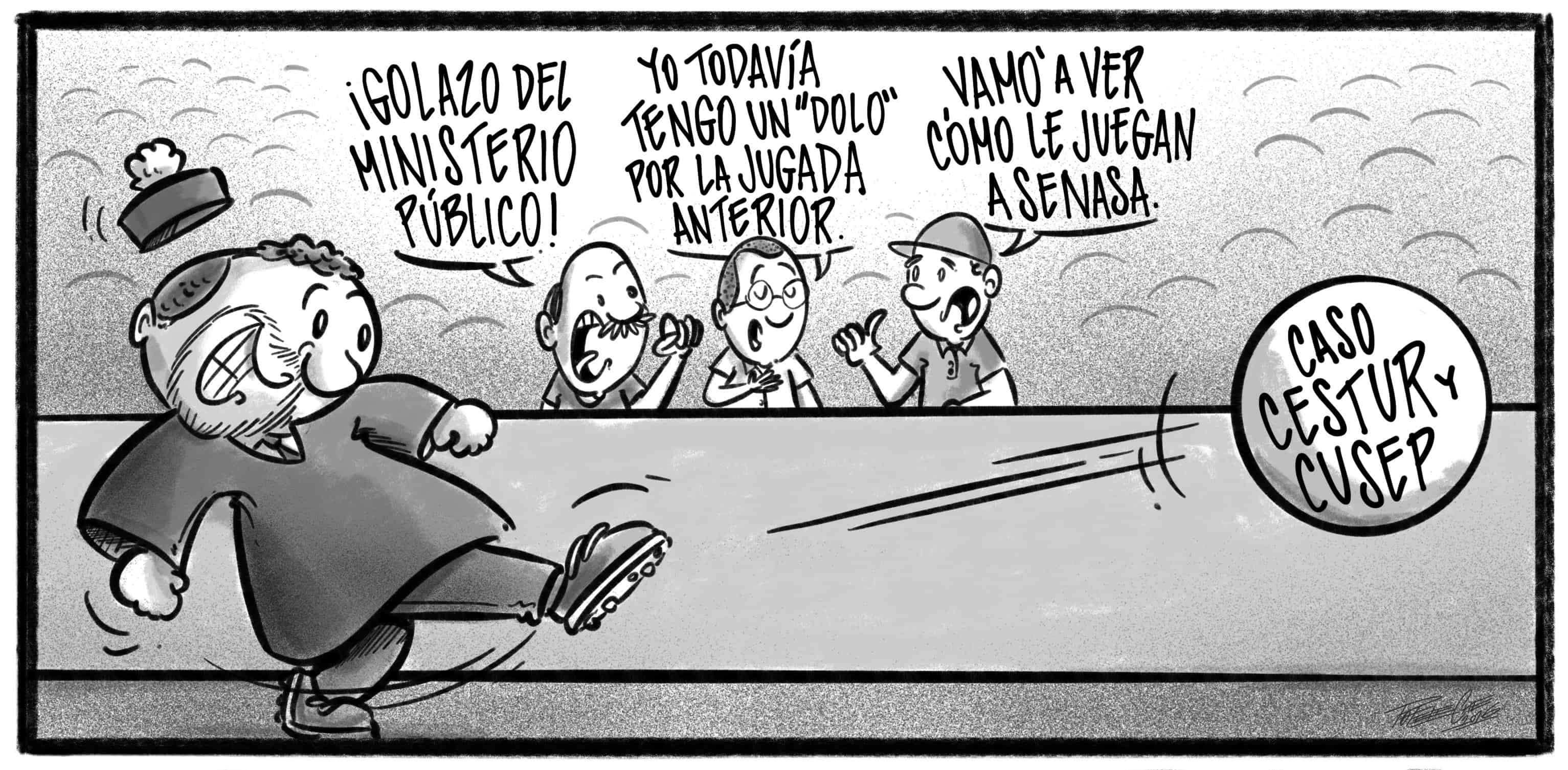 Caricatura de Noticiero Poteleche 17 junio 2026