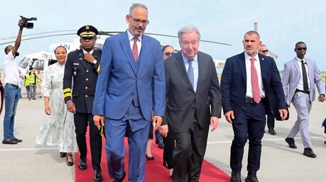 Secretario general de la ONU visita Hait&iacute;