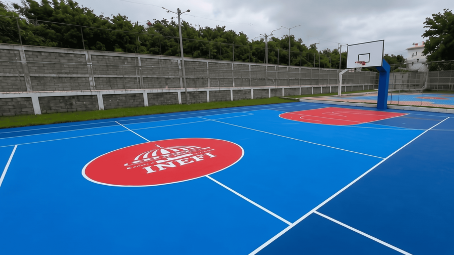 Inefi remoza cancha en el centro penitenciario juvenil de Hato Nuevo Inefi remoza cancha en el centro penitenciario juvenil de Hato Nuevo