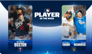 Chourio, El Miz y Buxton son los Jugadores de la Semana en MLB