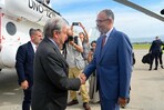Secretario general de la ONU pide perdón a víctimas de bandas armadas en Haití Secretario general de la ONU pide perdón a víctimas de bandas armadas en Haití