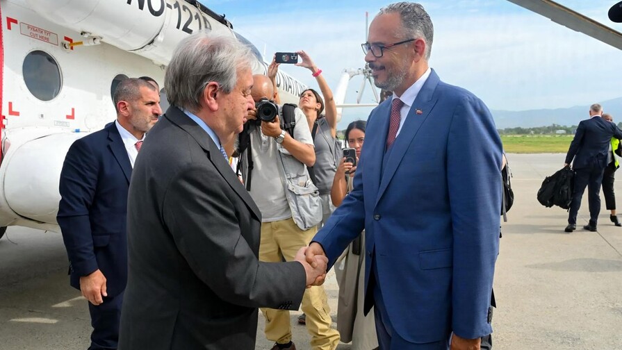 Secretario general de la ONU pide perdón a víctimas de bandas armadas en Haití Secretario general de la ONU pide perdón a víctimas de bandas armadas en Haití