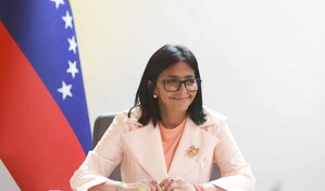 Delcy Rodr&iacute;guez dice que 1,046 venezolanos han sido liberados desde enero pasado