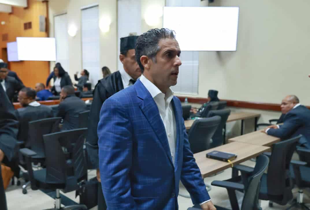 El general Juan Carlos Torres Robiou en el tribunal durante el juicio en el que fue sentenciado a 20 años de prisión por los hechos atribuidos en el expediente de corrupción administrativa.