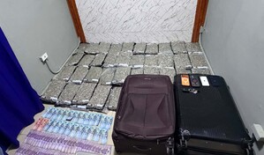 Detienen hombre con 69 paquetes de presunta marihuana durante operativo en La Romana