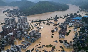 M&aacute;s de 36,000 evacuados por fuertes lluvias en la provincia suroriental china de Cant&oacute;n