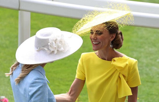 Kate Middleton regresa a Ascot por primera vez desde su tratamiento de c&aacute;ncer