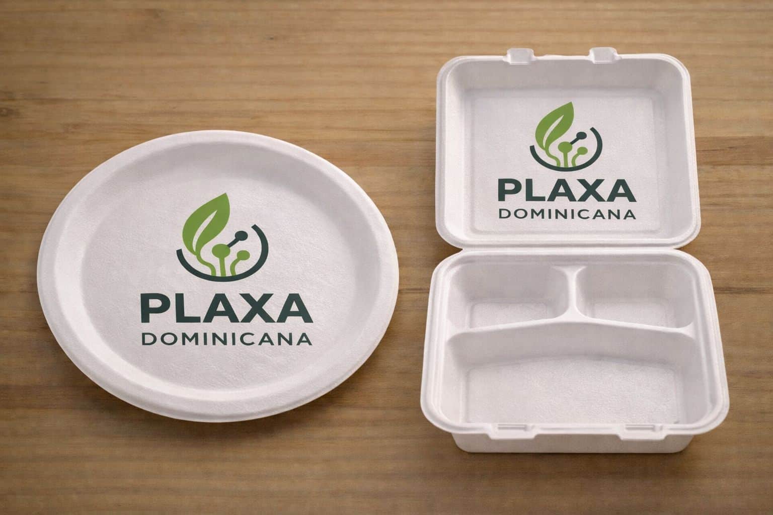 Bioplástico elaborado con derivados de la caña de azúcar.