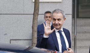 Zapatero defiende su honradez tras declarar m&aacute;s de tres horas ante un juez espa&ntilde;ol