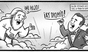 Caricatura de Noticiero Poteleche 19 junio 2026