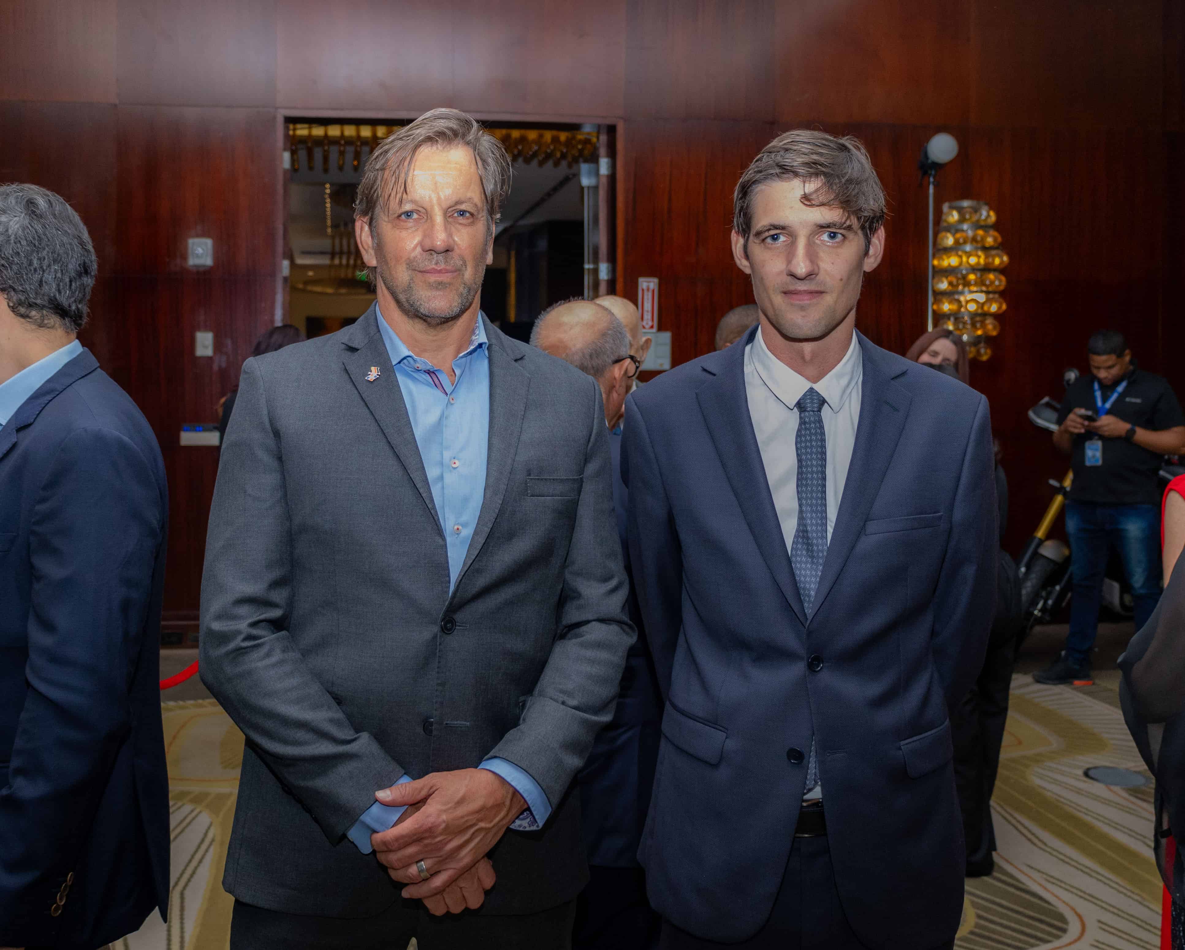 Stephan wiebach y Quentin Burlot.
