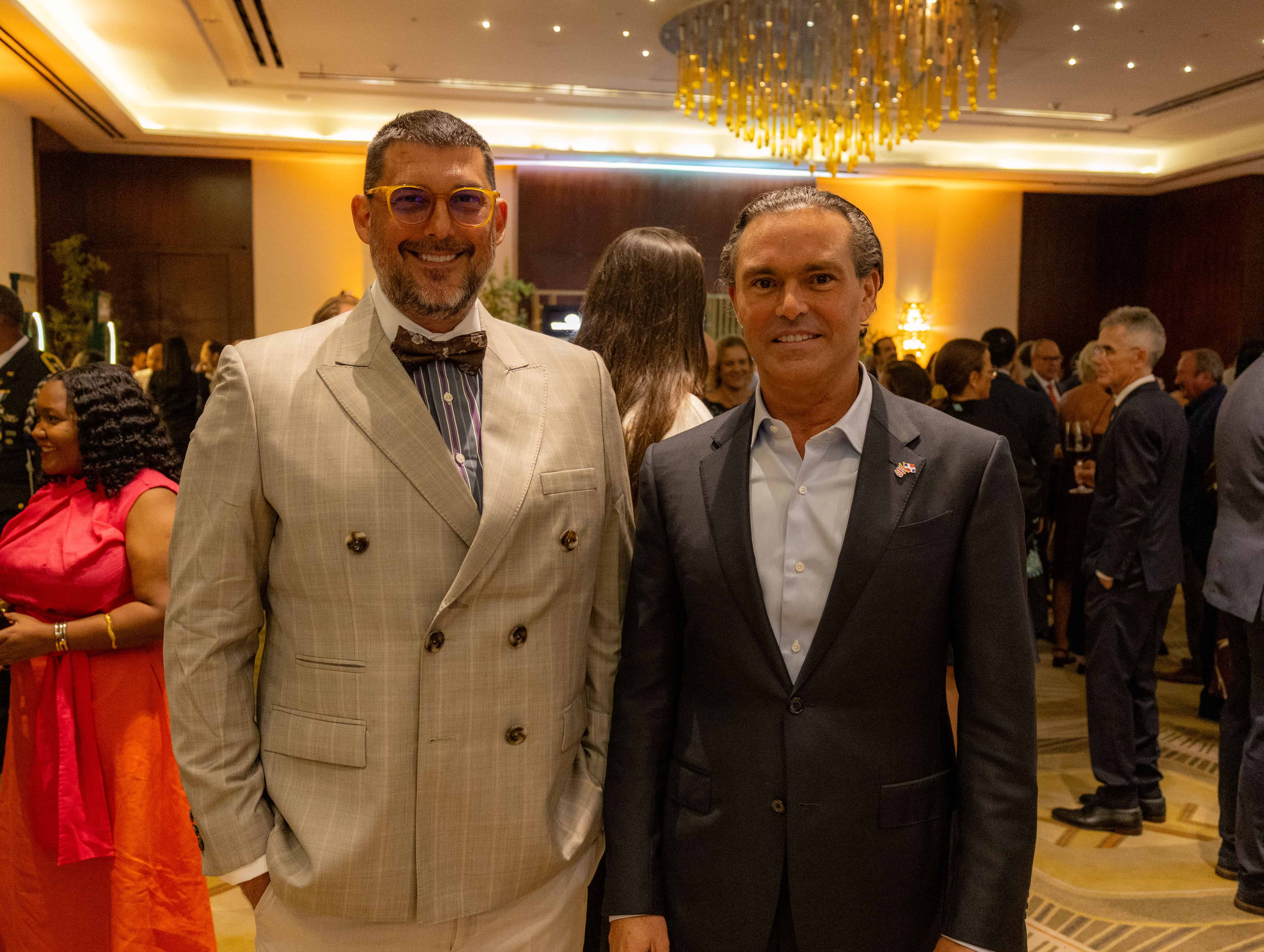 Andy Rivas y Juan Tomas Díaz.