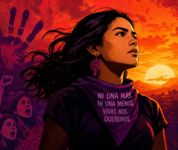 Tarjeta roja a los feminicidios en América Latina Tarjeta roja a los feminicidios en América Latina