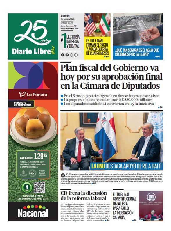 Día Jueves, 19 de Febrero de 2026 Edición 7251.